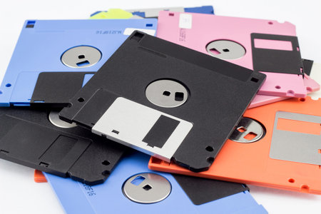 Floppy Disk magneticの写真素材