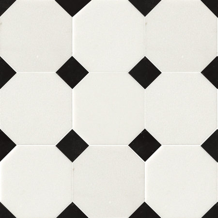 White and black marble crumb tiles texture background.