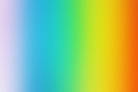 Colourful blurred yellow, orange, purple, green and blue gradient background.の写真素材