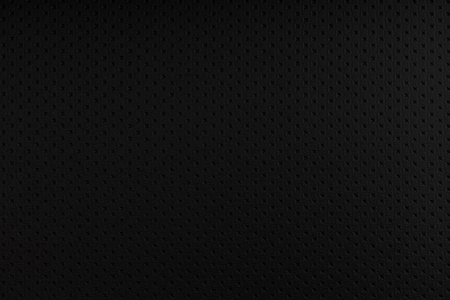 Black fabric texture background with simple rough square ornament.の写真素材