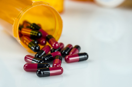 Pills capsules medicine prescriptionの写真素材