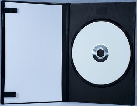 CD case and mediaの写真素材