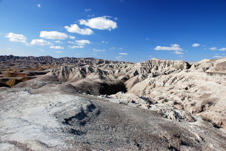 South Dakota's Badlands National Park, United States of Americaの写真素材