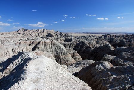 South Dakota's Badlands National Park, United States of Americaの写真素材