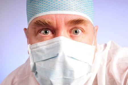 Medial person not so sureの写真素材