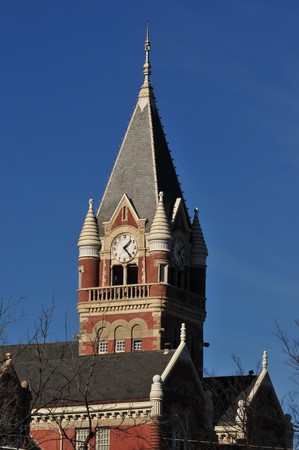 clock towerの写真素材