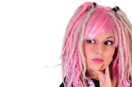 punk girlの写真素材