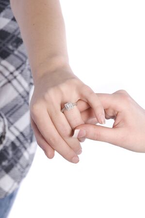 Engagement Ringの写真素材