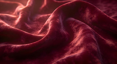 Sophisticated digital artwork showing plush gradients and diffused glows to evoke tactile opulence and refined indulgence. Ideal for elevating luxury packaging designs, fashion catalog layouts, premium invitation templates, and high-end interior mockups. This versatile creation appeals to graphic designers, brand strategists, and visual artists in upscale fashion,... AI-generated illustration.の素材