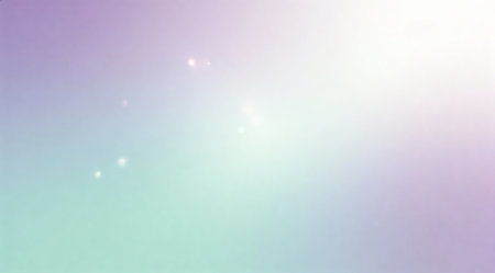 A creative digital illustration depicting Professional digital art illustration of a seamless gradient background from soft lavender to pale mint green, subtle ethereal glow, calming mood, diffused natural lighting, clean commercial design. This AI-generated artwork features unique visual elements suitable for various commercial and editorial applications. AI-generated illustration.の素材