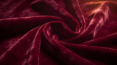 Luxurious digital artwork featuring glossy highlights, soft lighting effects, and rich tonal depth to evoke opulence and tactile elegance. Perfect for premium fashion branding, upscale packaging designs, sophisticated web graphics, and high-end interior visuals targeting luxury markets. The artistic style blends dramatic mood with versatile commercial appeal ... AI-generated digital illustration. AI-generated illustration.の素材