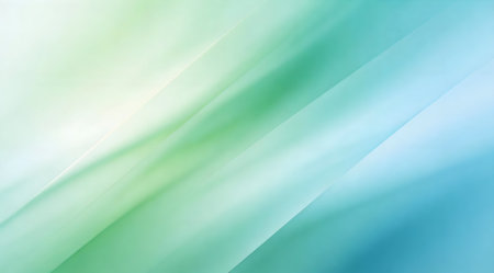 A creative digital illustration depicting Professional digital art of ethereal soft abstract gradient background in mint green and sky blue hues, diagonal smooth transitions, soft ethereal lighting, tranquil and refreshing mood, high resoluti. This AI-generated artwork features unique visual elements suitable for various commercial and editorial applications. AI-generated illustration.の素材