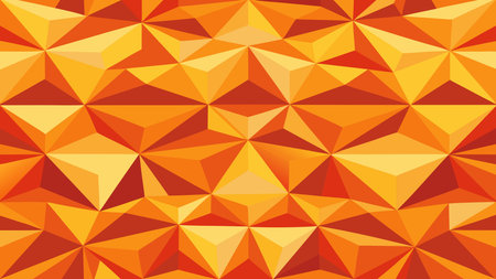 A creative digital illustration depicting Professional vector-style illustration of tessellated...