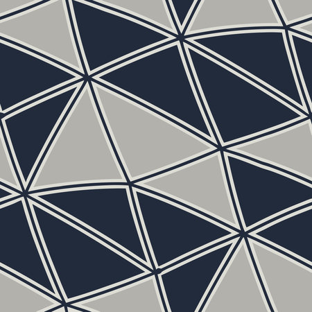 A creative digital illustration depicting Artistic geometric design of polyhedral forms in metallic...