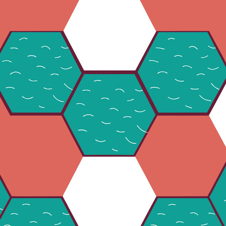 Fluid digital artwork evoking natural harmony through  blending of geometric forms into wave motifs,...