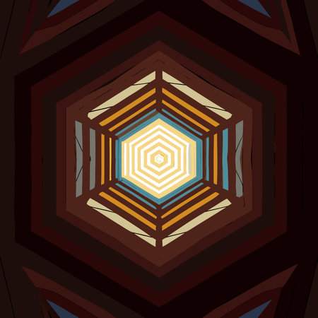 Sophisticated abstract geometric style with clean overlapping layers and subtle shadow play,...