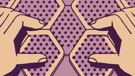 Refined digital artwork with subtle emboss texture and infinite tessellation, evoking an understated...