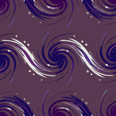Seamless background pattern. Abstract geometric pattern with circles and dots.