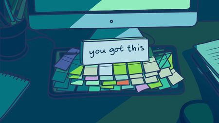 Vibrant digital artwork capturing an uplifting overhead perspective with warm, inviting glows and...