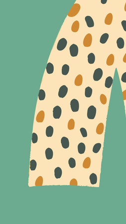 Embodying the vibrant spirit of 1960s mod era, this digital artwork features a cheerful and quirky...