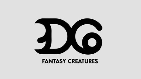 A creative digital illustration depicting Whimsical hand-drawn illustrations of fantasy creatures,...
