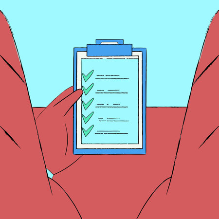 Dynamic creative design in vibrant style with energetic green success highlights and handheld perspective, evoking motivation and achievement. Ideal for productivity apps, business presentations, office planners, motivational posters, and corporate branding targeting professionals in management and organization sectors. This bold artwork delivers high commerc. AI-generated vector illustration. AI-generated illustration.のイラスト素材