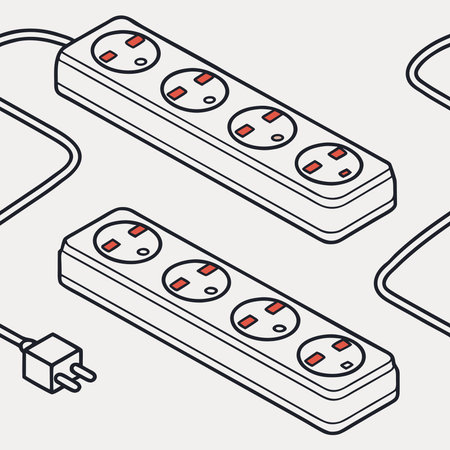 Utilitarian digital illustration featuring clean lines and functional composition in a practical...