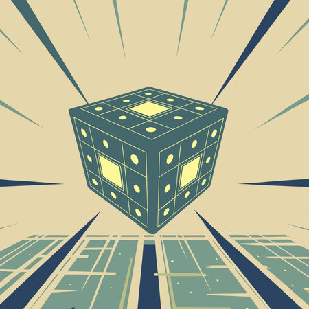 Captivating futuristic digital artwork in a sleek high-tech style, featuring multi-layered transparent holograms, volumetric blue lighting, and dynamic scan line effects for an innovative, cutting-edge vibe. Perfect for tech branding, cybersecurity visuals, sci-fi media, VR interfaces, app designs, and corporate presentations targeting IT professionals and ga. AI-generated vector illustration. AI-generated illustration.のイラスト素材