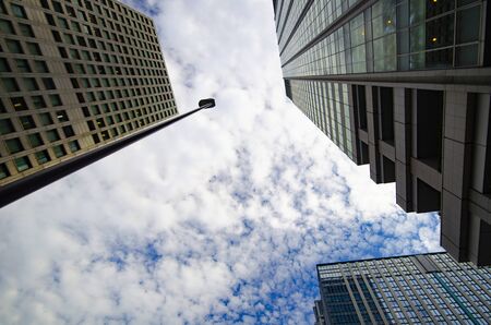 Buildings around Marunouchi and Yaesu,Tokyo Station, in Chiyoda-ku,Tokyo,Japanのeditorial素材