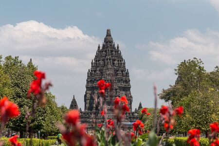 Prambanan Templeの写真素材