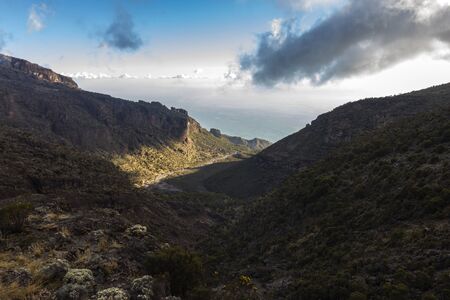 Barranco Camp Kilimanjaroの写真素材
