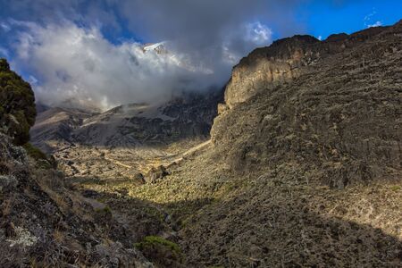 Barranco Camp Kilimanjaroの写真素材