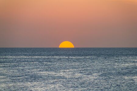 sunset stonetownの写真素材
