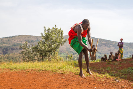Gishora Drummers in Burundiのeditorial素材