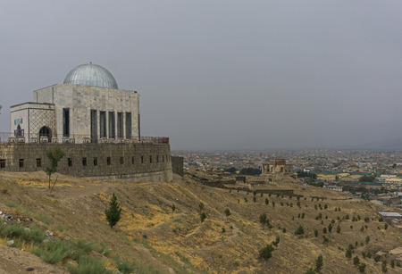 Mausoleum of King Nadir Shah Ghazi Kabulの写真素材