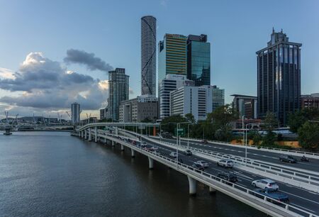 Brisbane Central Business District Queensland Australiaのeditorial素材