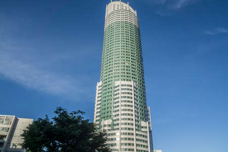 Modern apartment buildings, Pyongyang, Democratic People's Republic of Korea (DPRK), North Koreaのeditorial素材