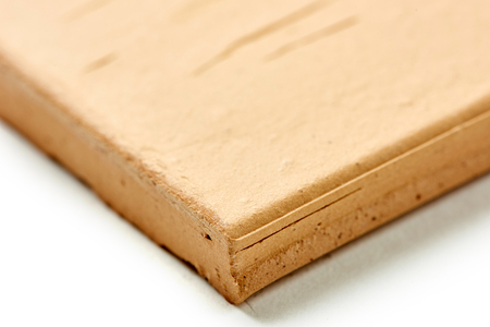 clinker tiles to decorate the facades of buildingsの写真素材