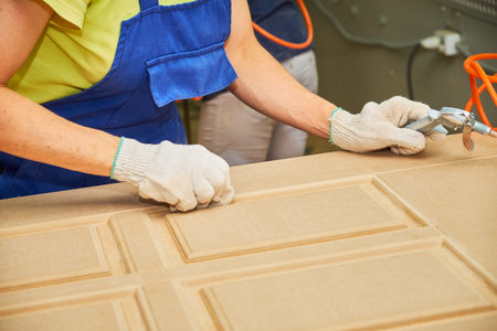 wood door milling, interior doors production