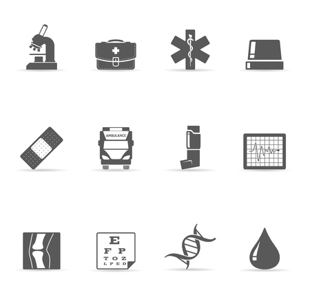 Single Color Icons - More Medicalのイラスト素材