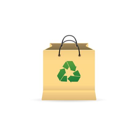 Shopping bags icon in color. Buying ecommerceのイラスト素材