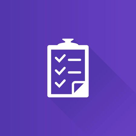 check mark icon in Metro user interface color style. Organizer reminder scheduleのイラスト素材