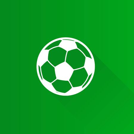 Soccer ball icon in Metro user interface color style. sport competition teamのイラスト素材