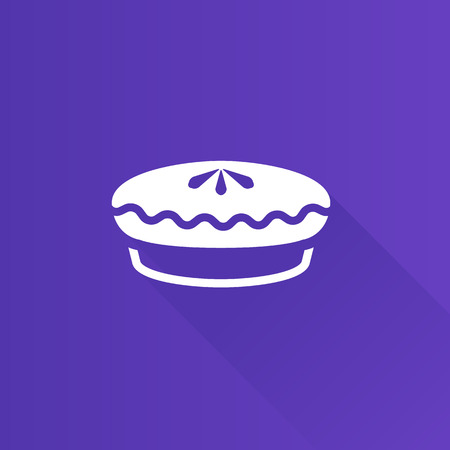Cake icon in Metro user interface color style. Food sweet deliciousのイラスト素材