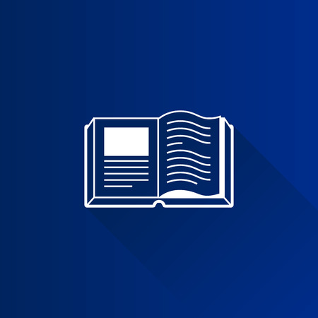 Books icon in Metro user interface color style. Education student libraryのイラスト素材