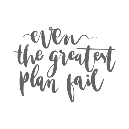 Lettering words. Just in time.のイラスト素材