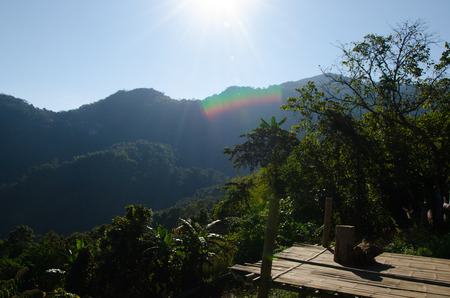 Border of Thailand and Myanmar and view.の写真素材