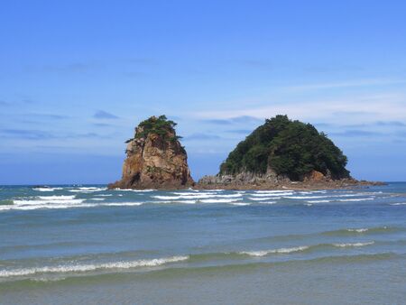 Korea's Anmyeondo Sceneryの写真素材