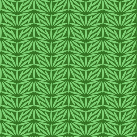 Seamless pattern with abstract flowers.のイラスト素材