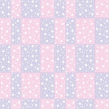 Square seamless pattern. Vector illustration.のイラスト素材